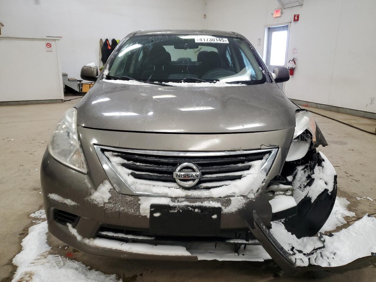 2012 Nissan Versa VIN 3N1CN7AP9CL908217 Copart auction photo, front end damage thumbnail 5