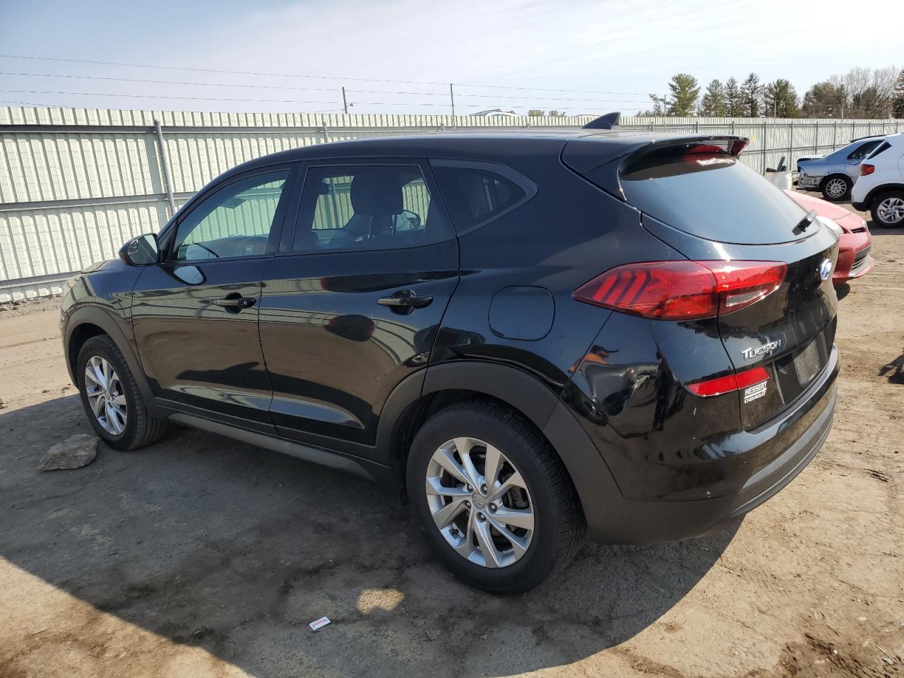 2019 Hyundai Tucson VIN KM8J2CA46KU893414 Copart auction photo, side / undercarriage damage thumbnail 2