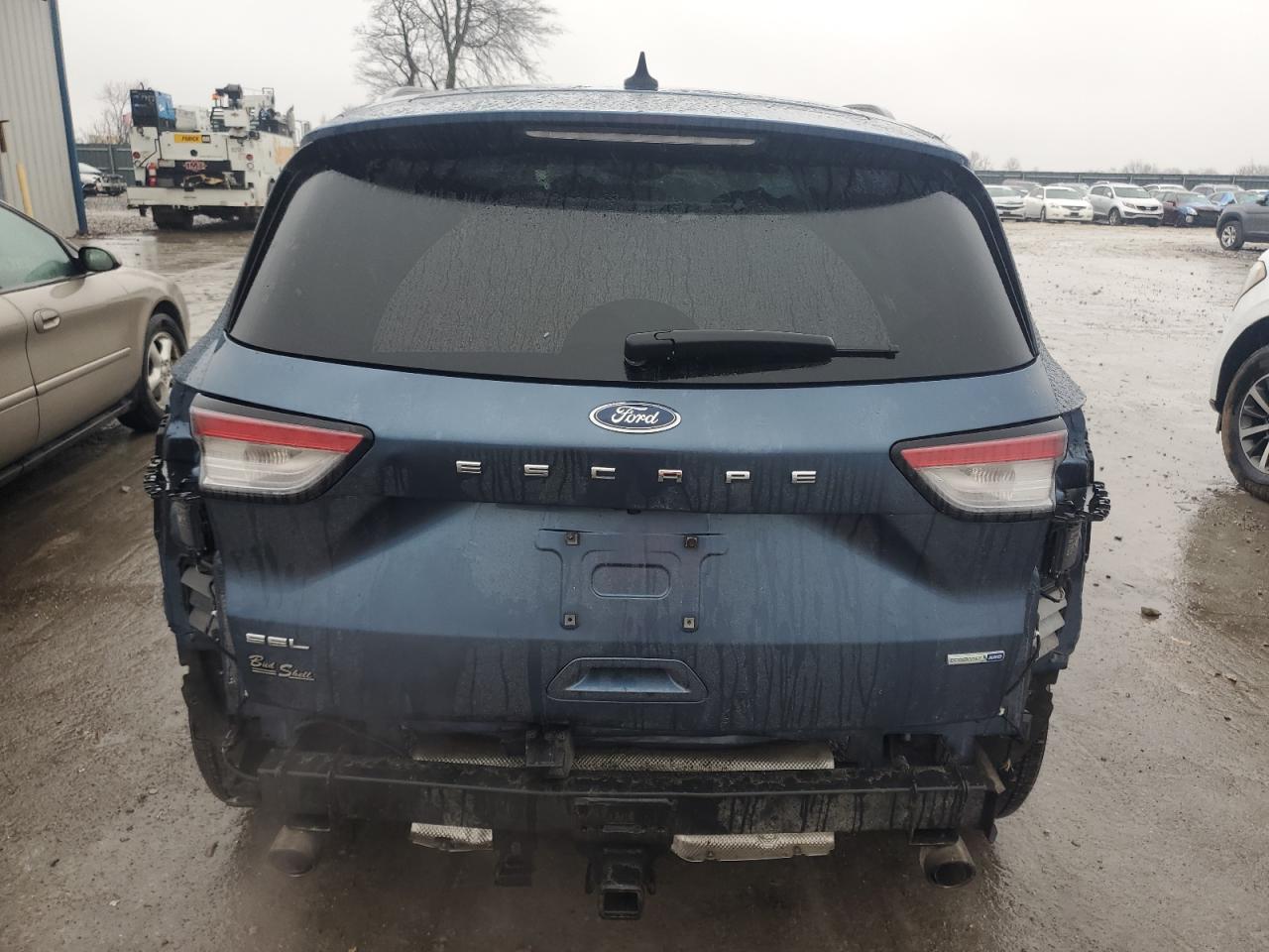 2020 Ford Escape VIN 1FMCU9H9XLUC43042 Copart auction photo, rear end damage thumbnail 6