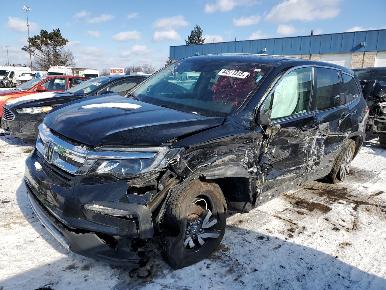 2021 Honda Pilot VIN 5FNYF6H53MB102839