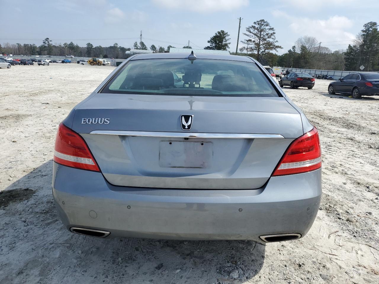 2014 Hyundai Equus VIN KMHGH4JH7EU084008 Copart auction photo, front end damage thumbnail 6