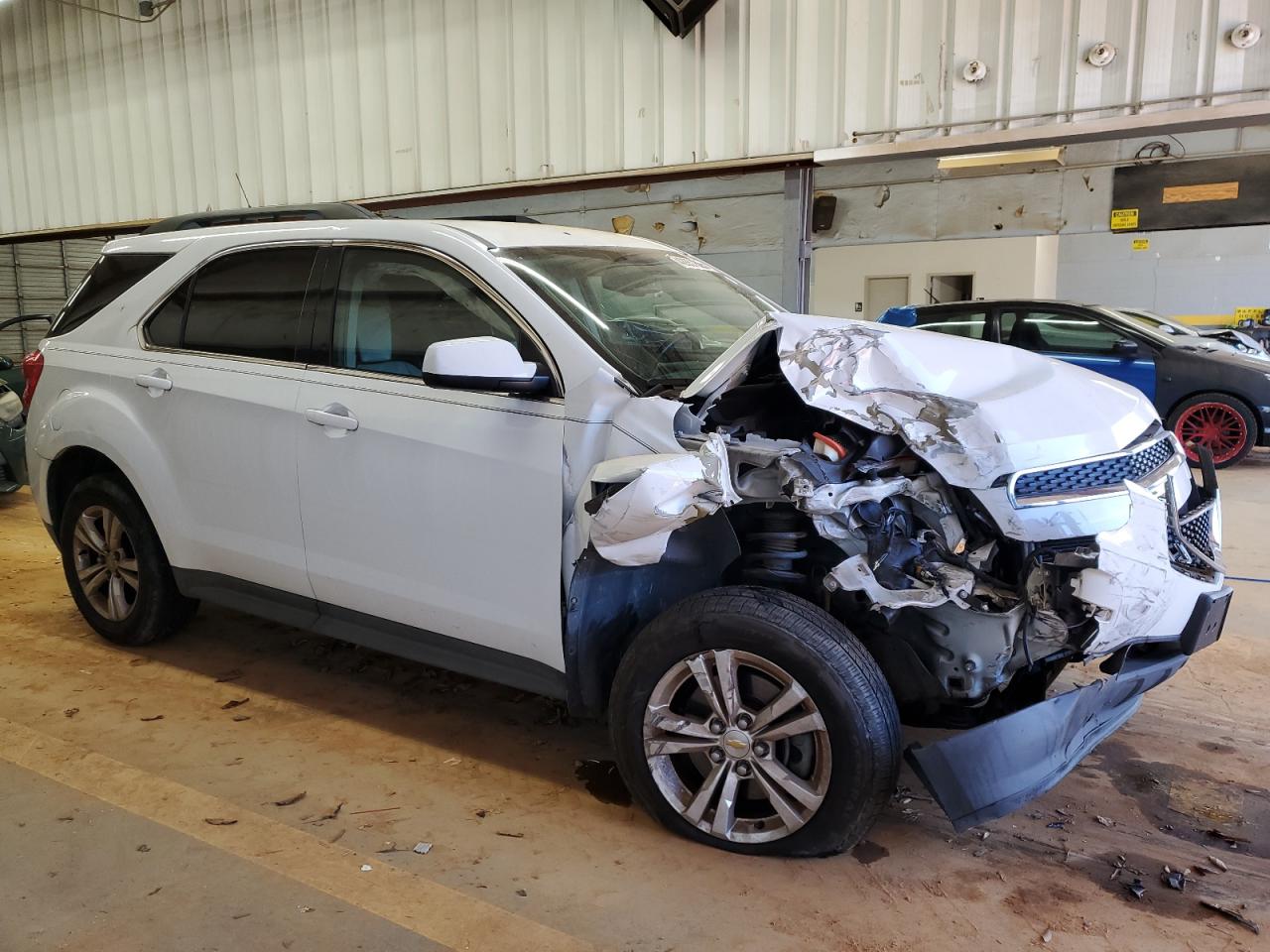 2012 Chevrolet Equinox VIN 2GNALPEK5C6300683 Copart auction photo, front end / undercarriage damage thumbnail 4