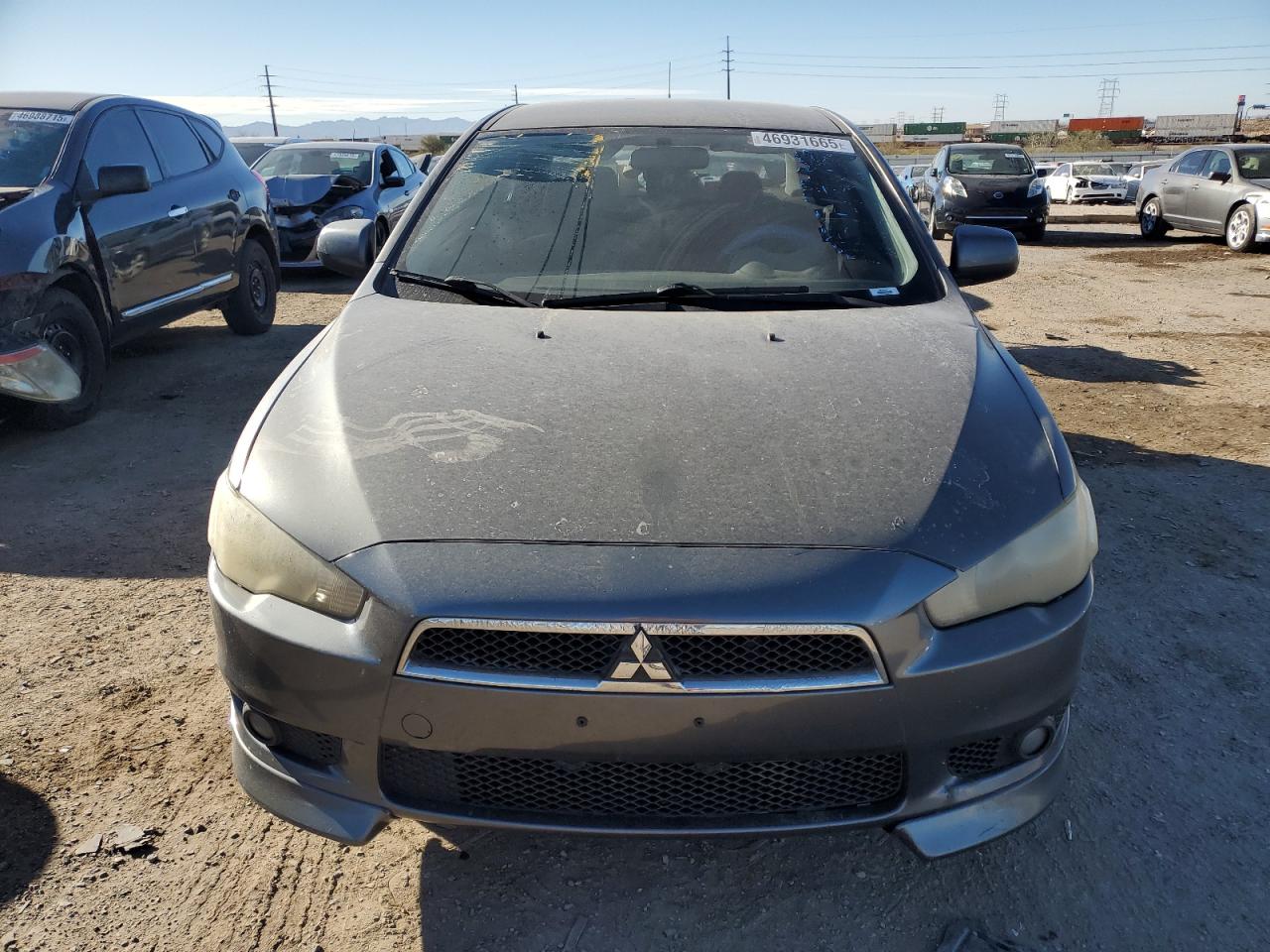 2009 Mitsubishi Lancer VIN JA3AU86WX9U001597 Copart auction photo, rear end / frame damage damage thumbnail 5