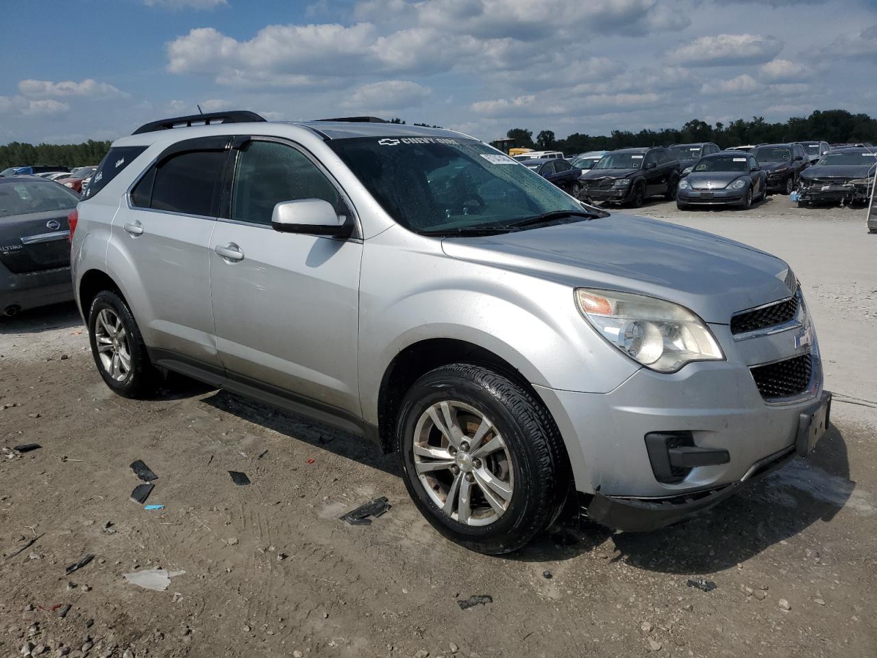2013 Chevrolet Equinox VIN 2GNALDEK8D1150758 Copart auction photo, rear end / side damage thumbnail 4
