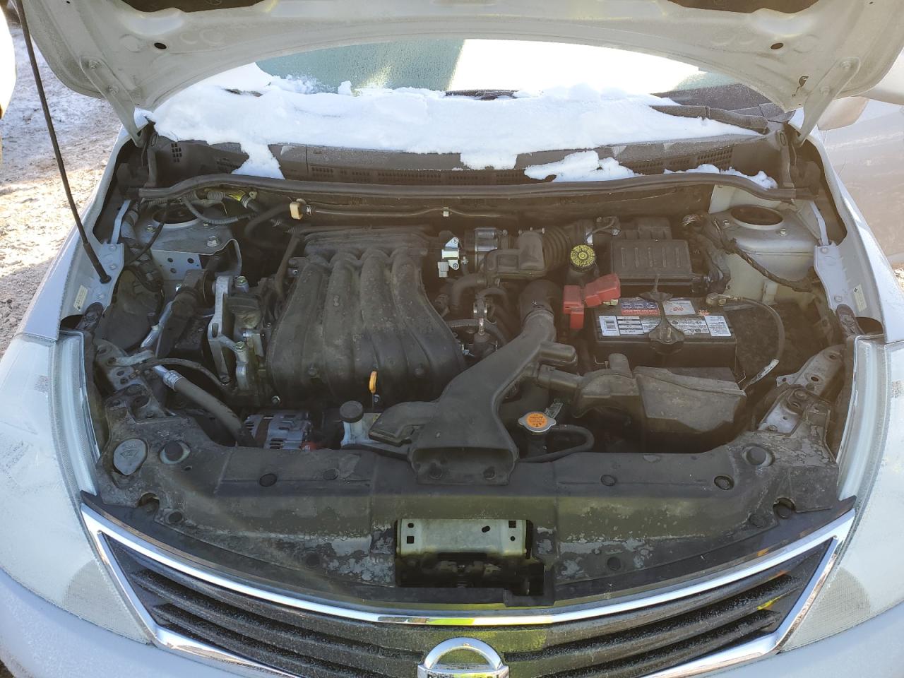 2012 Nissan Versa VIN 3N1BC1CP2CK272063 Copart auction photo, front end / side damage thumbnail 11
