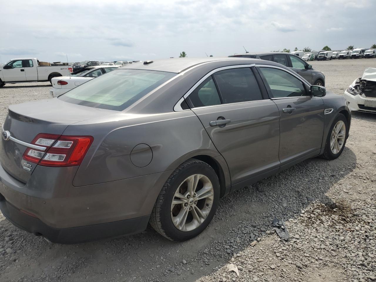 2013 Ford Taurus VIN 1FAHP2E95DG230671 Copart auction photo, front end damage thumbnail 3