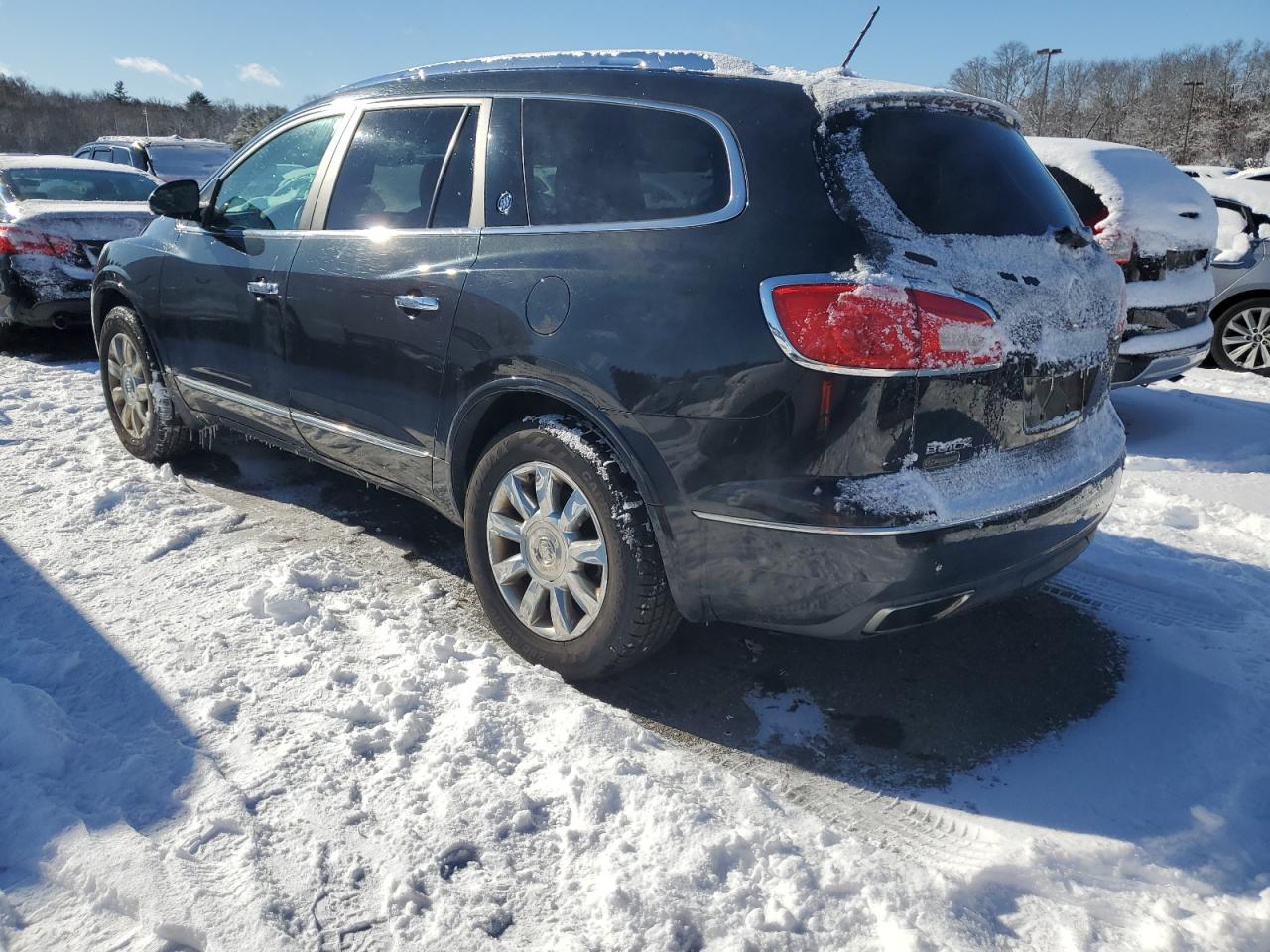 2014 Buick Enclave VIN 5GAKVBKD5EJ125245 Copart auction photo, side damage thumbnail 2