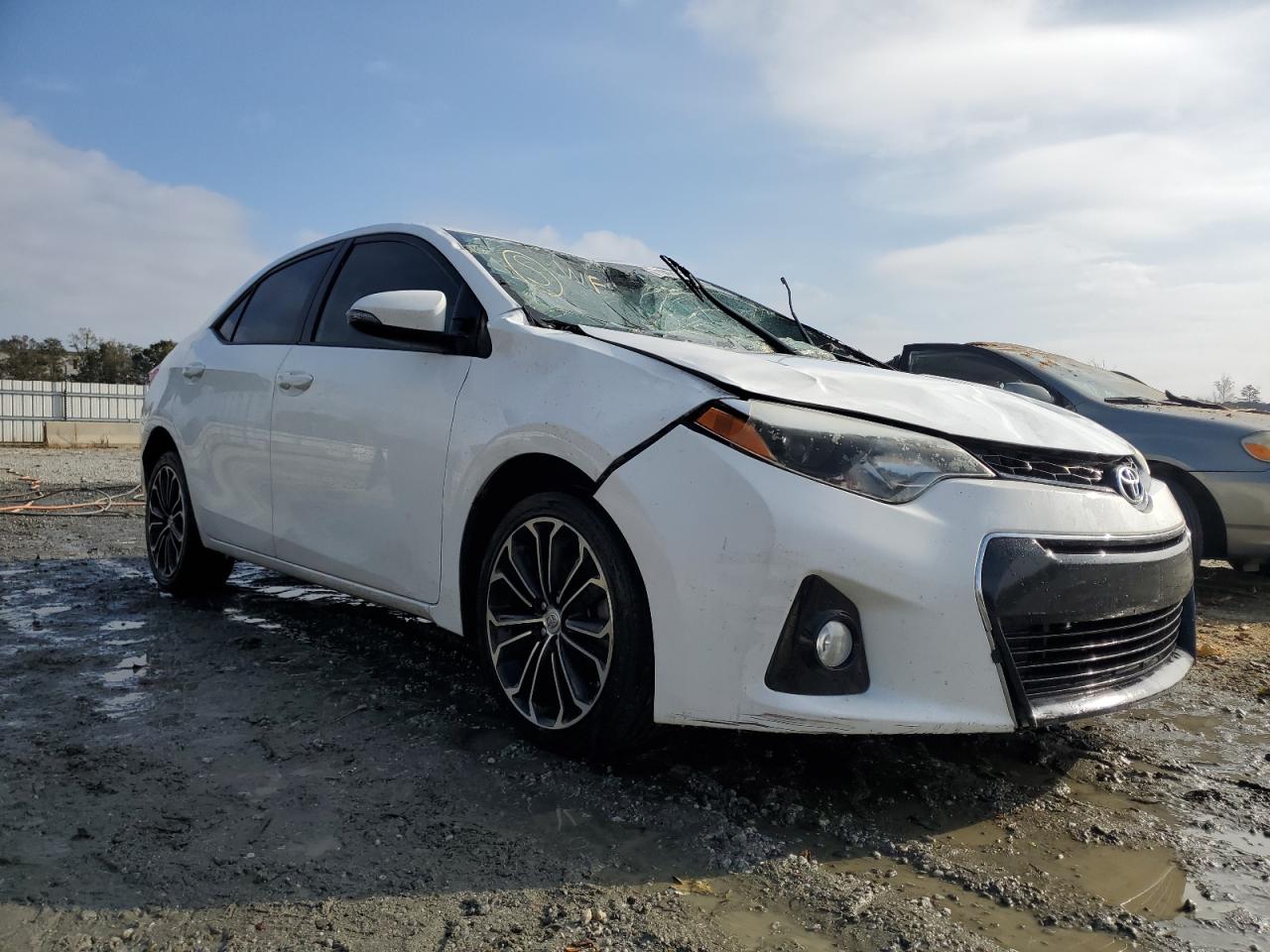 2016 Toyota Corolla VIN 2T1BURHE1GC562362 Copart auction photo, top/roof / all over damage thumbnail 4