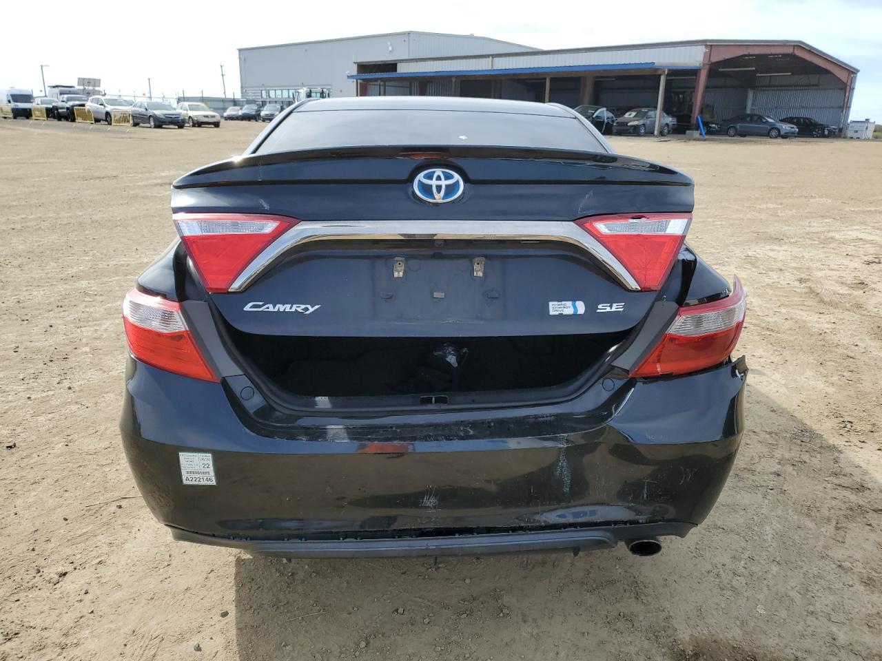 2015 Toyota Camry VIN 4T1BD1FK4FU157040 Copart auction photo, rear end damage thumbnail 6