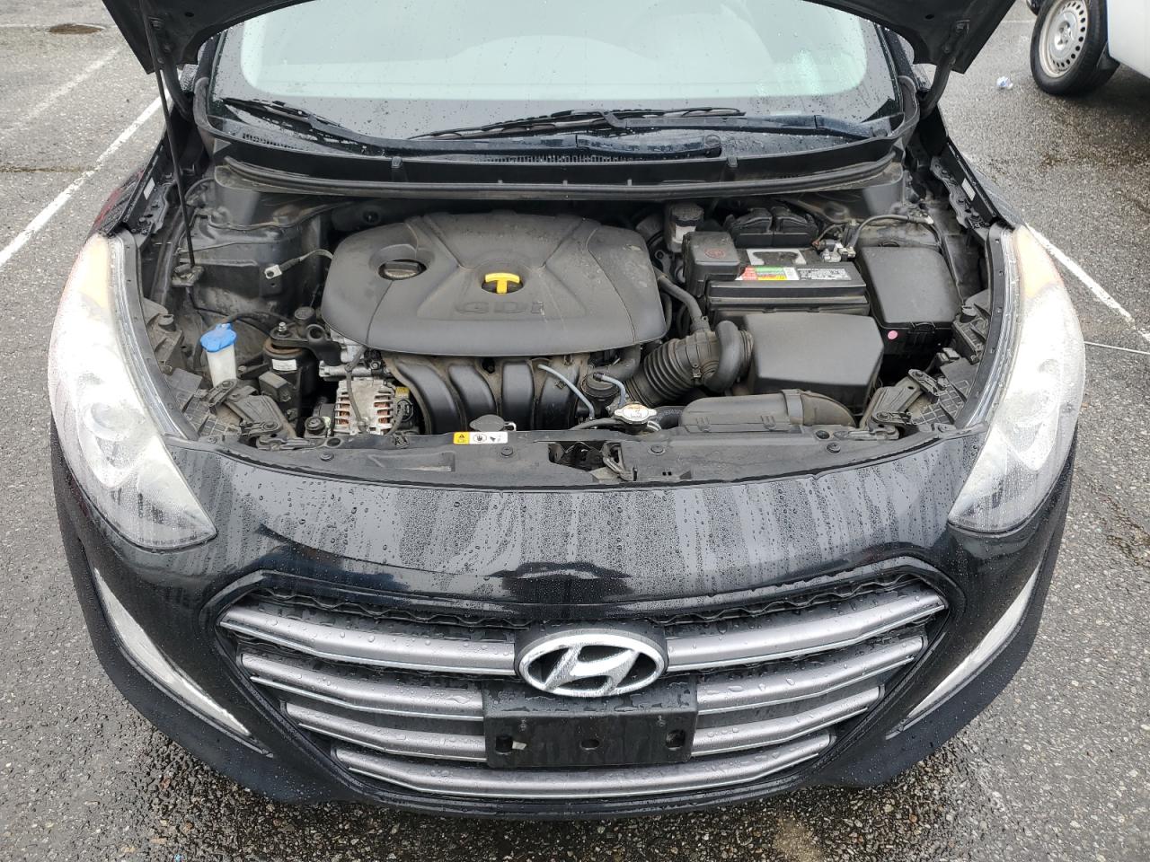 2016 Hyundai Elantra VIN KMHD35LH1GU269596 Copart auction photo, side / rear end damage thumbnail 11