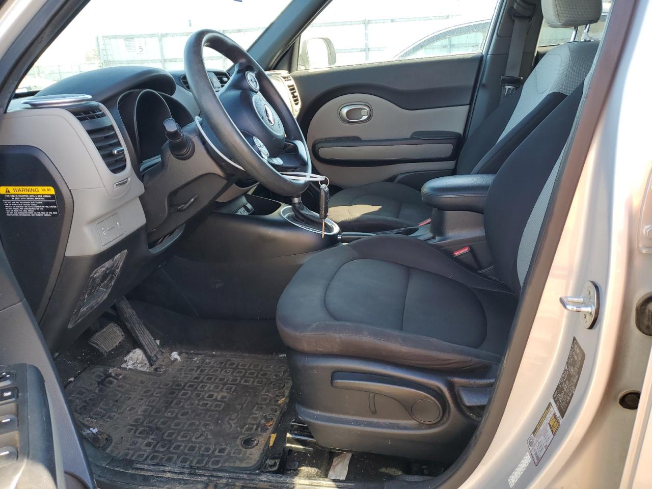 2015 KIA Soul VIN KNDJN2A28F7791184 Copart auction photo, normal wear damage thumbnail 7