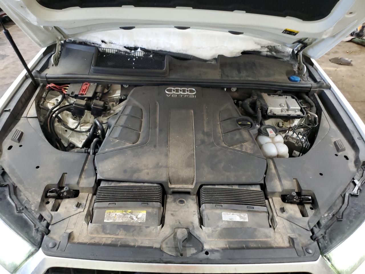 2018 Audi Q7 VIN WA1LAAF74JD028781 Copart auction photo, undercarriage damage thumbnail 13