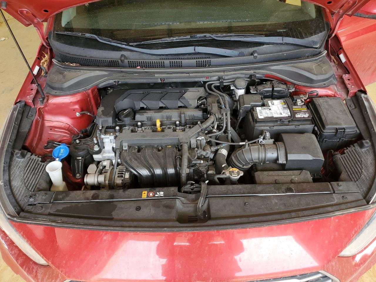 2020 Hyundai Accent VIN 3KPC24A64LE103466 Copart auction photo, front end / rear end damage thumbnail 11