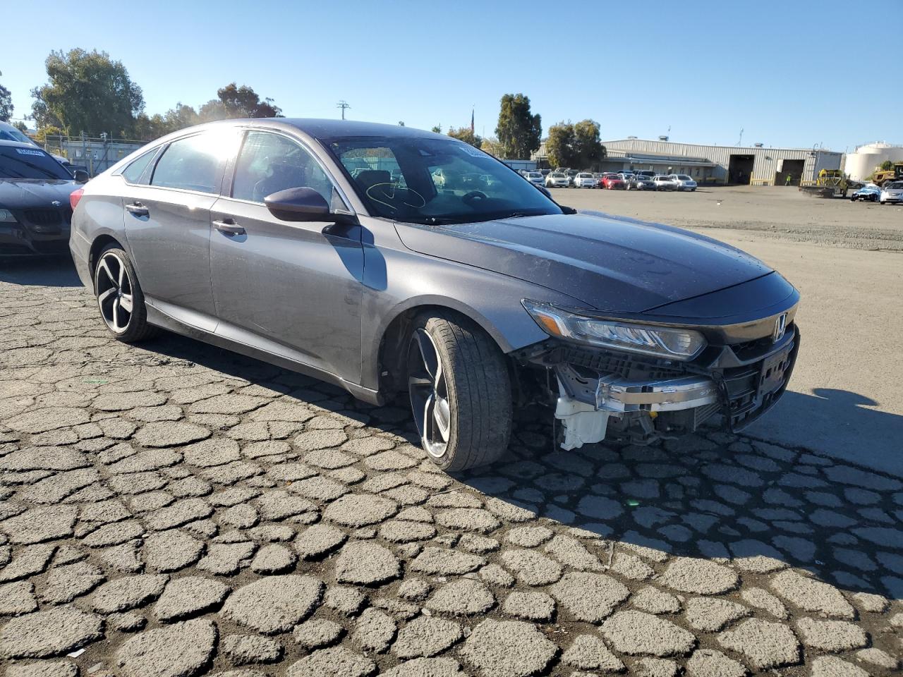 2020 Honda Accord VIN 1HGCV1F39LA087614 Copart auction photo, front end damage thumbnail 4