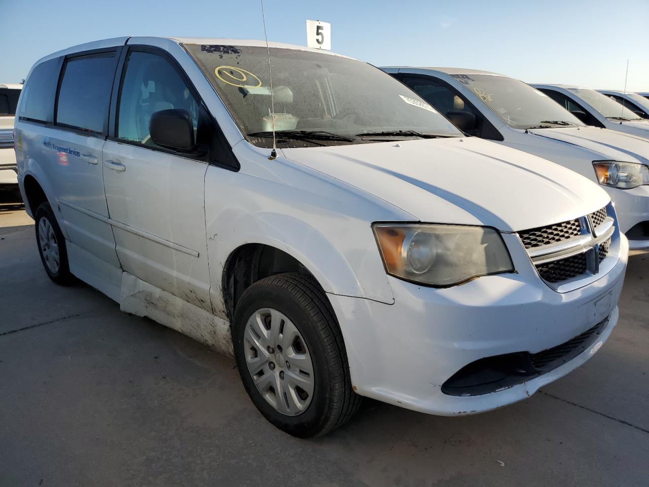2017 Dodge Caravan VIN 2C4RDGBG7HR776514 Copart auction photo, all over damage thumbnail 4