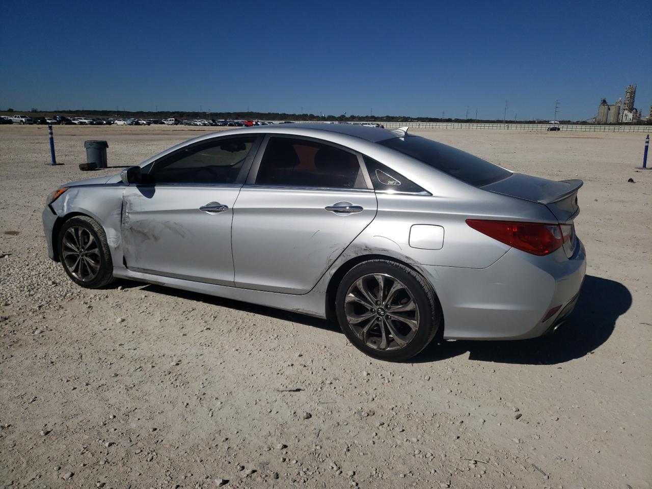 2014 Hyundai Sonata VIN 5NPEC4AC3EH924214 Copart auction photo, all over damage thumbnail 2