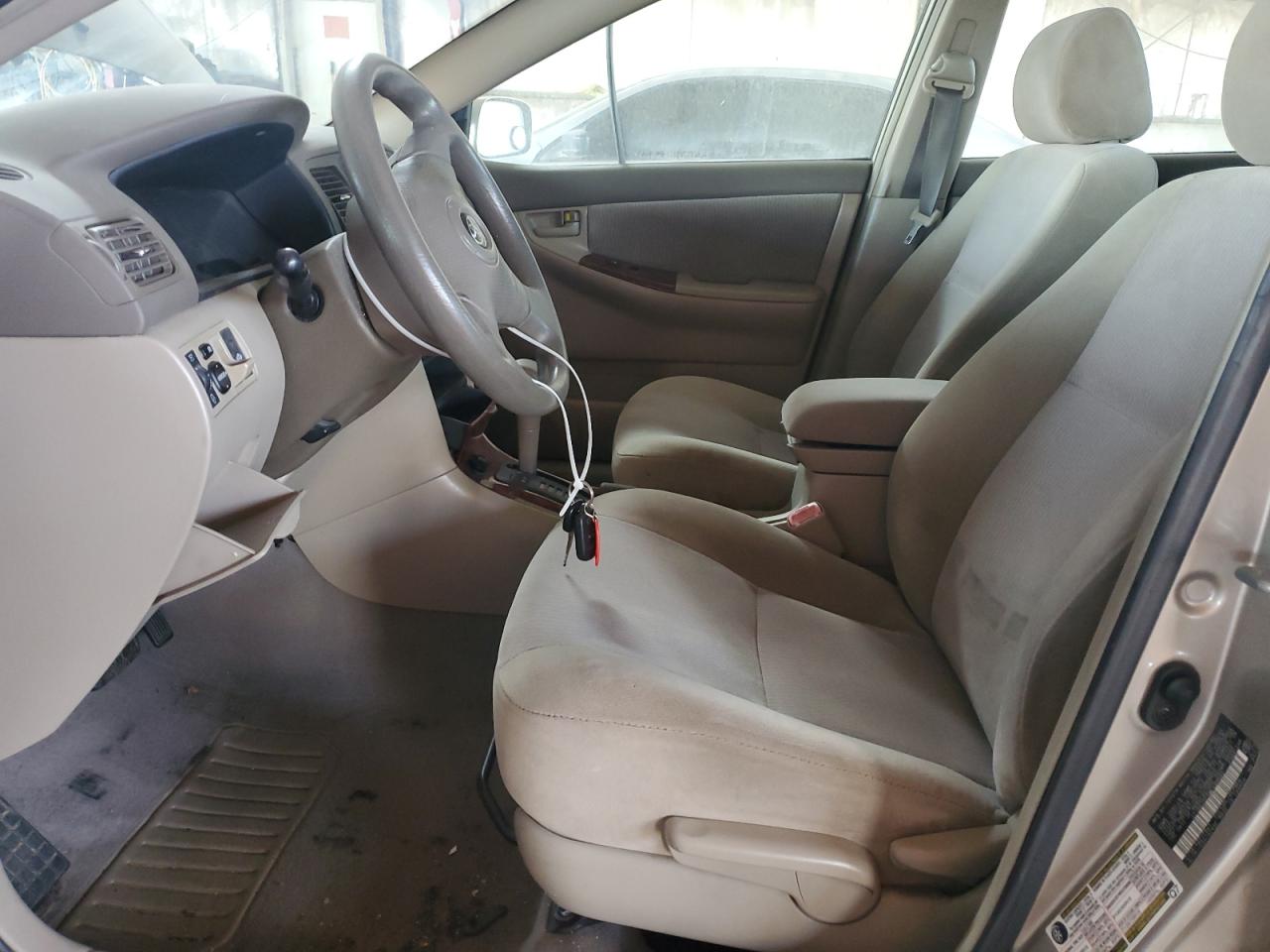 2005 Toyota Corolla VIN 2T1BR32E95C499600 Copart auction photo, normal wear damage thumbnail 7