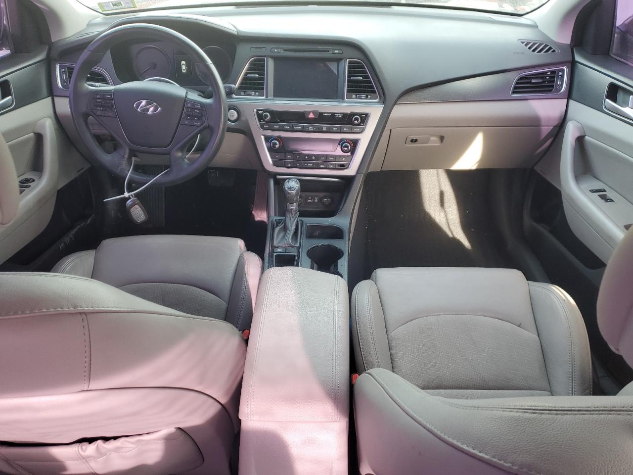 2015 Hyundai Sonata VIN 5NPE34AF3FH110320 Copart auction photo, front end damage thumbnail 8