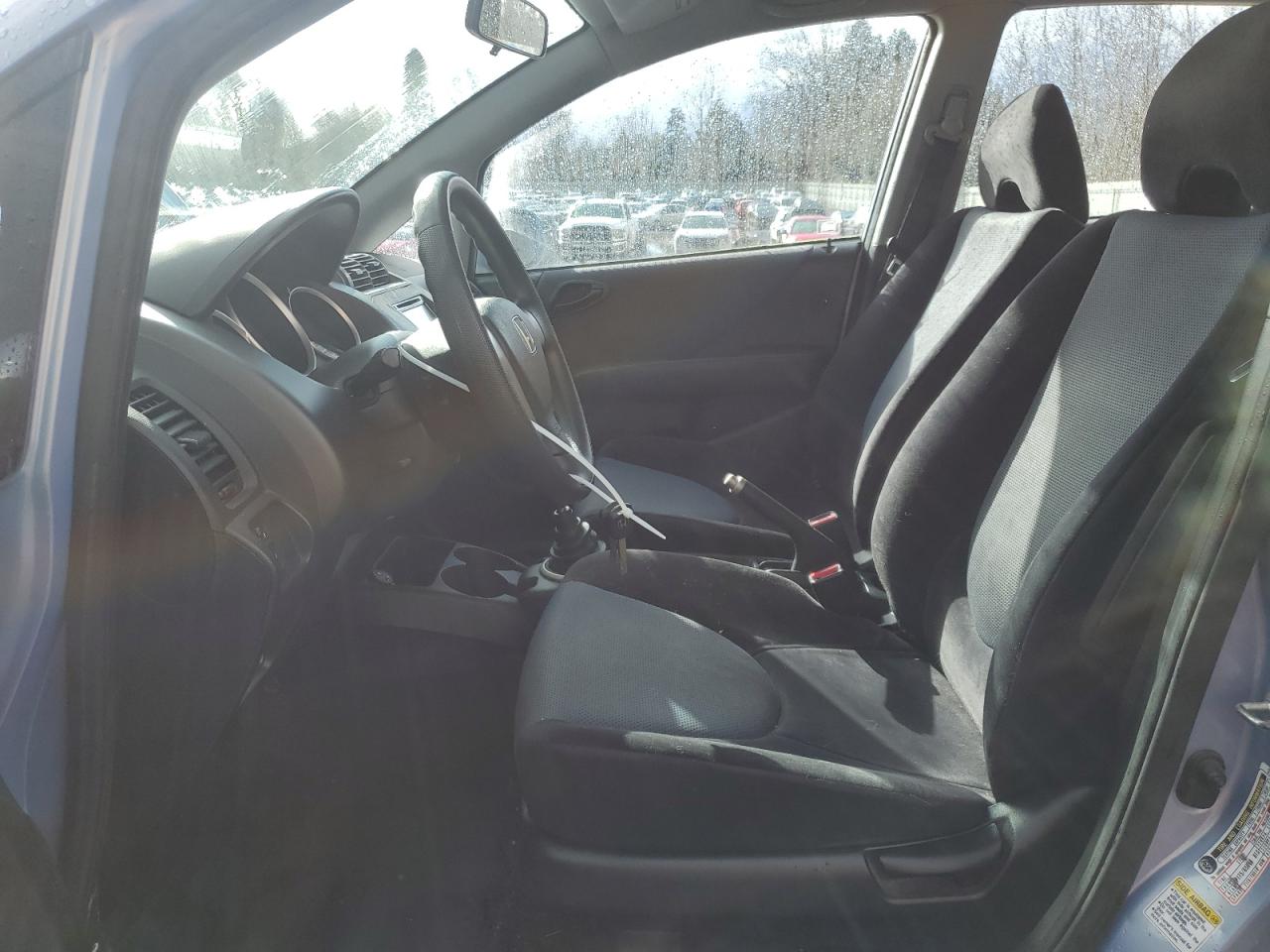 2008 Honda Fit VIN JHMGD37418S065080 Copart auction photo, rear end / side damage thumbnail 7