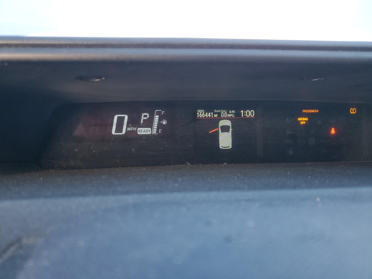 2015 Toyota Prius VIN JTDKDTB36F1577852 Copart auction photo, side / rear end damage thumbnail 9