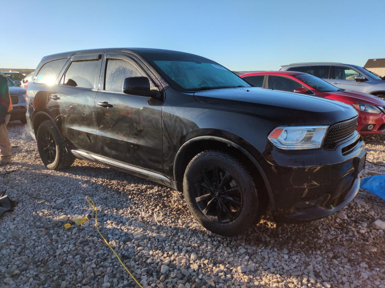 2019 Dodge Durango VIN 1C4SDJFT9KC685329 Copart auction photo, side damage thumbnail 4