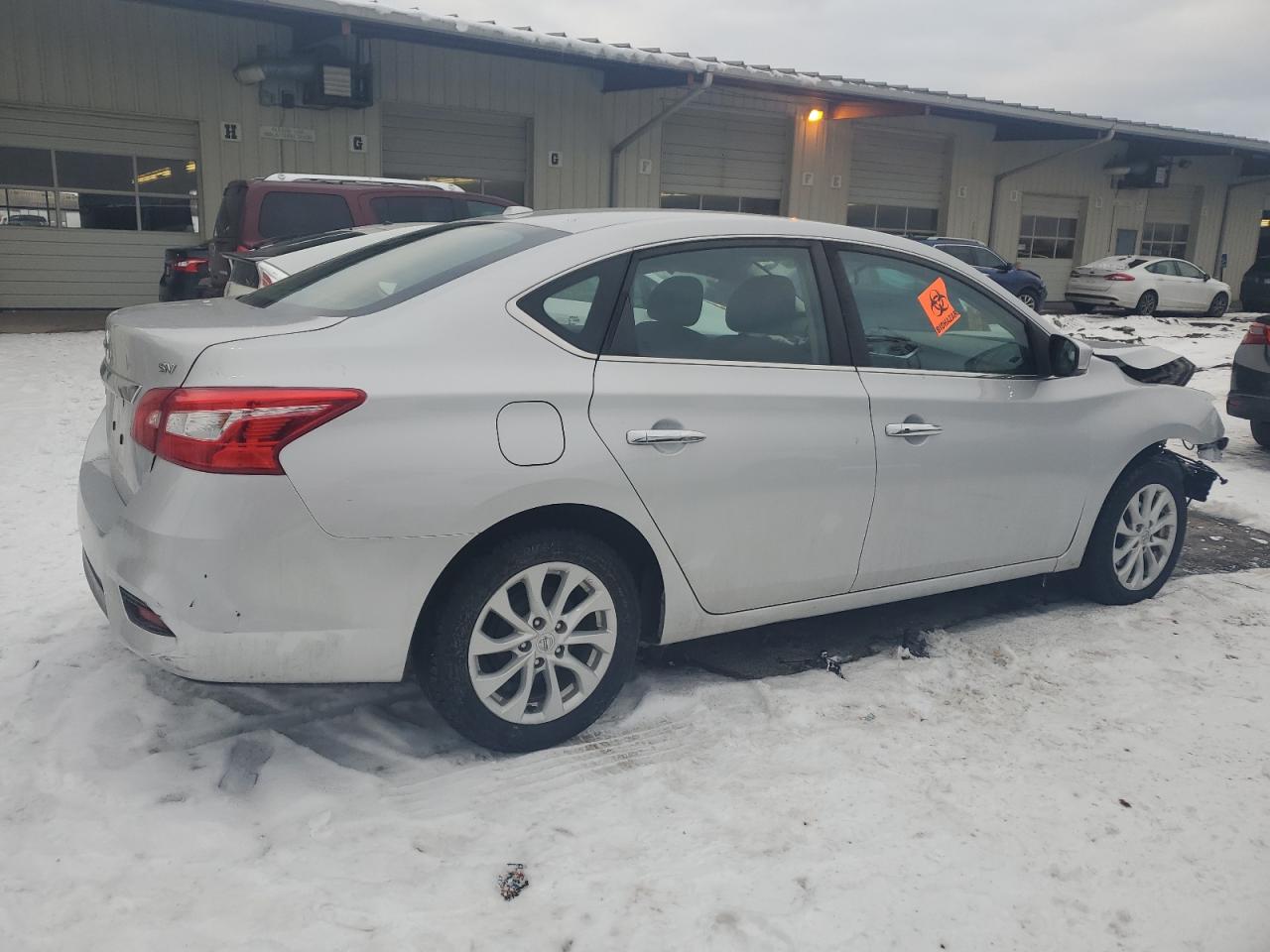 2019 Nissan Sentra VIN 3N1AB7AP2KY230153 Copart auction photo, front end damage thumbnail 3