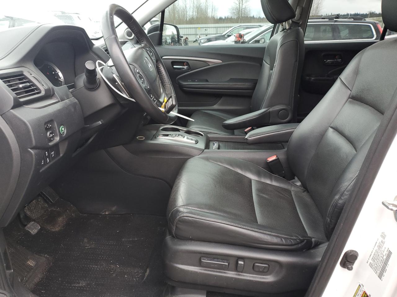 2020 Honda Ridgeline VIN 5FPYK3F5XLB020254 Copart auction photo, side / rear end damage thumbnail 7