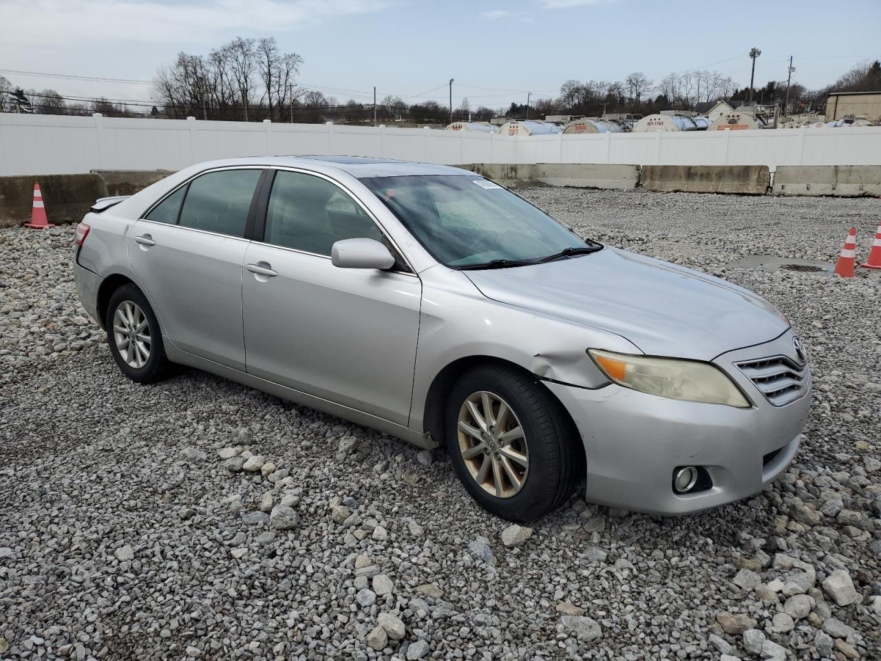 2011 Toyota Camry VIN 4T1BF3EK8BU155860 Copart auction photo, rear end / front end damage thumbnail 4