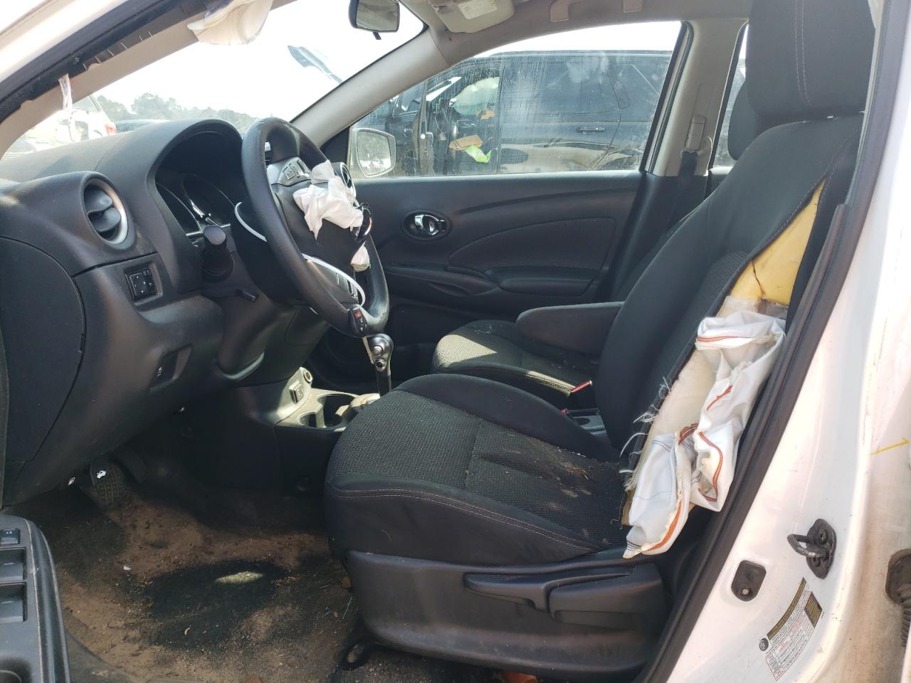 2019 Nissan Versa VIN 3N1CN7AP9KL858739 Copart auction photo, front end / side damage thumbnail 7