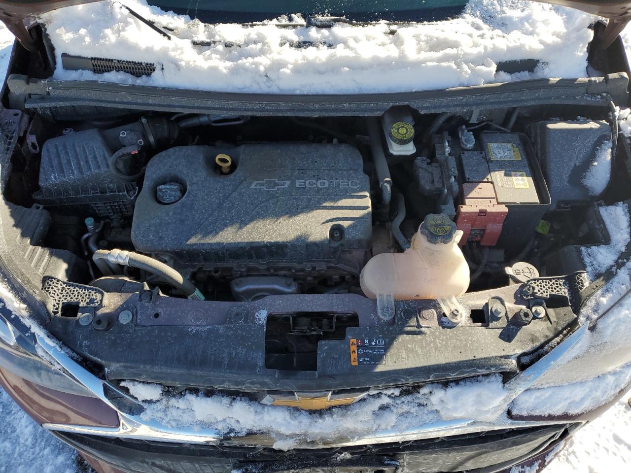 2021 Chevrolet Spark VIN KL8CB6SA7MC713071 Copart auction photo, rear end damage thumbnail 11