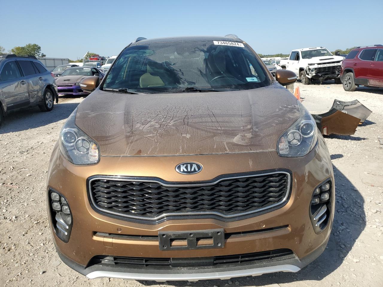 2017 KIA Sportage VIN KNDPR3A67H7129509 Copart auction photo, rear end damage thumbnail 5