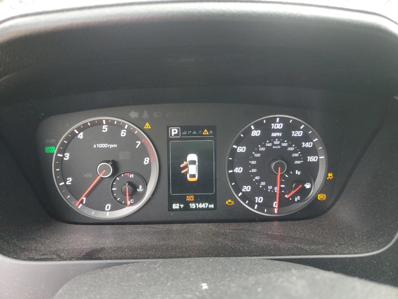 2015 Hyundai Sonata VIN 5NPE34AB3FH176363 Copart auction photo, rear end / side damage thumbnail 9