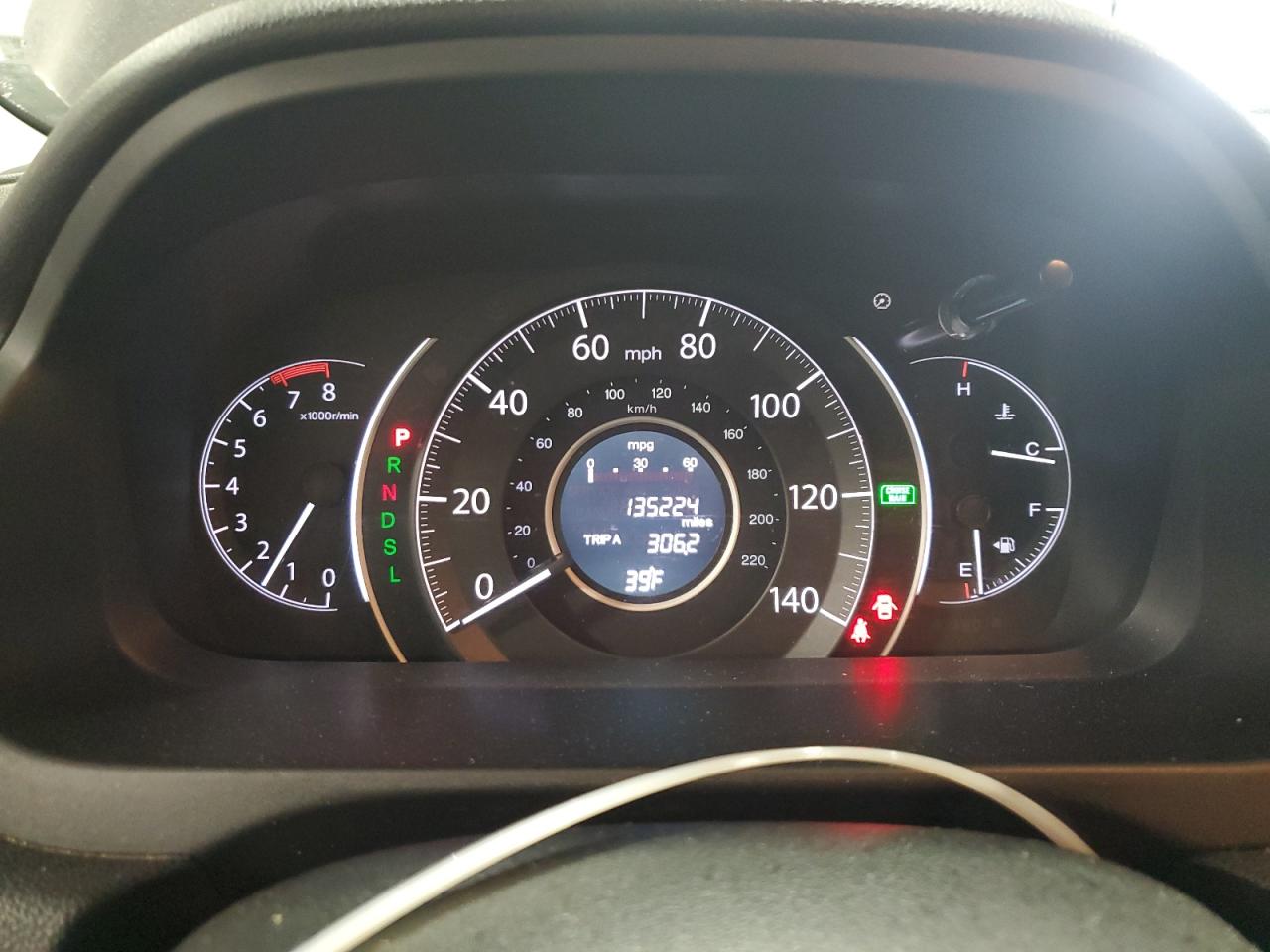 2016 Honda CR-V VIN 5J6RM4H47GL057244 Copart auction photo, front end damage thumbnail 9