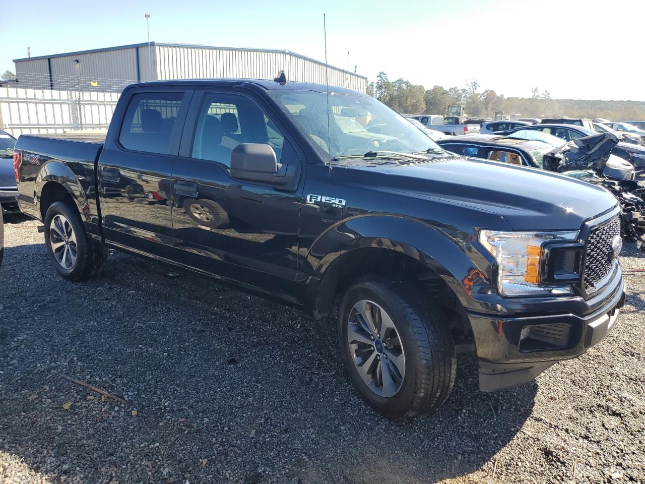 2020 Ford F-150 VIN 1FTEW1C49LFB61800 Copart auction photo, top/roof damage thumbnail 4