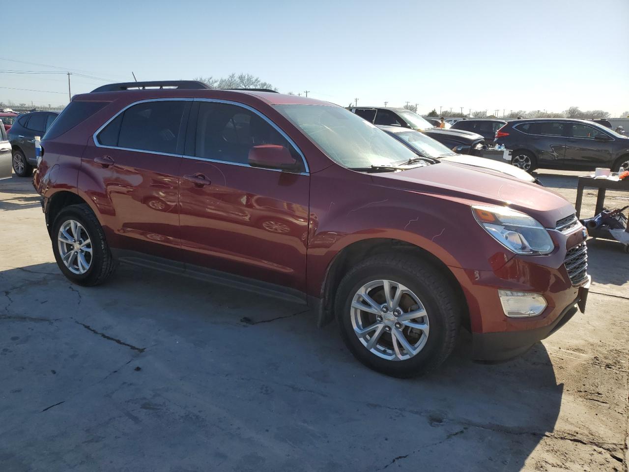 2017 Chevrolet Equinox VIN 2GNALCEK2H6192636 Copart auction photo, rear end / minor dent/scratches damage thumbnail 4