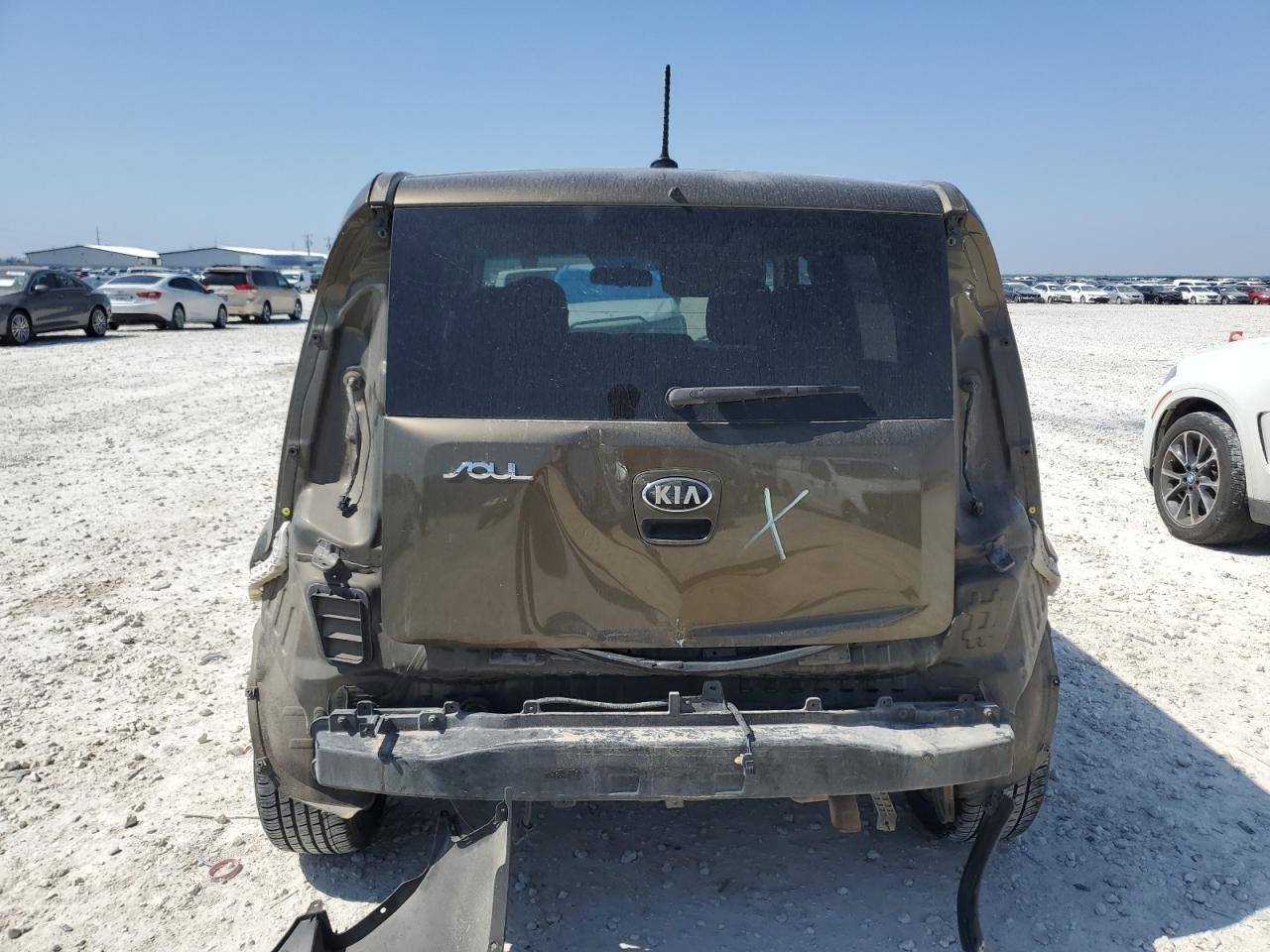 2013 KIA Soul VIN KNDJT2A67D7528531 Copart auction photo, rear end / front end damage thumbnail 6