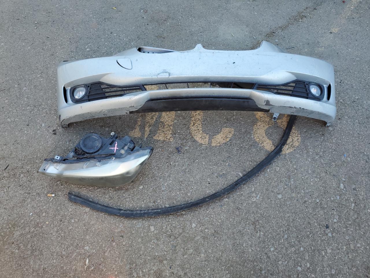 2015 BMW 3er VIN WBA3A5G5XFNS89342 Copart auction photo, front end damage thumbnail 12