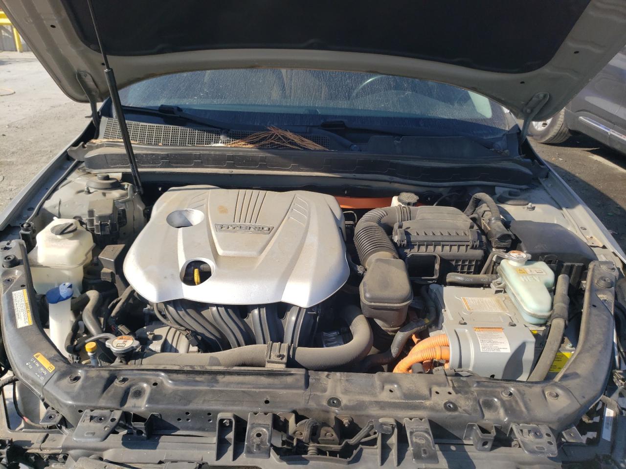 2013 KIA Optima VIN KNAGM4AD4D5057044 Copart auction photo, front end damage thumbnail 11