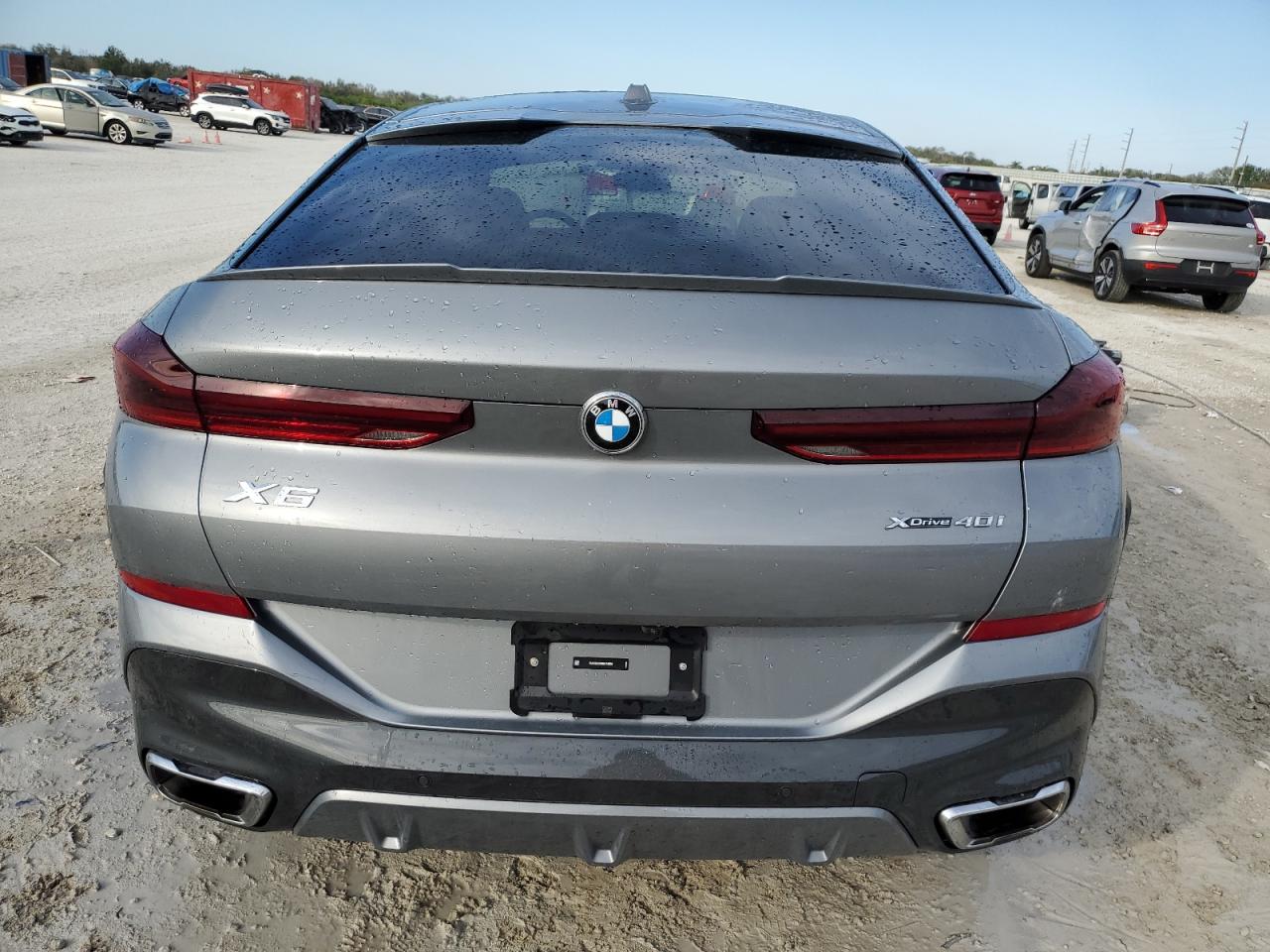 2024 BMW X6 VIN 5UX33EX06R9V74620 Copart auction photo, undercarriage / minor dent/scratches damage thumbnail 6