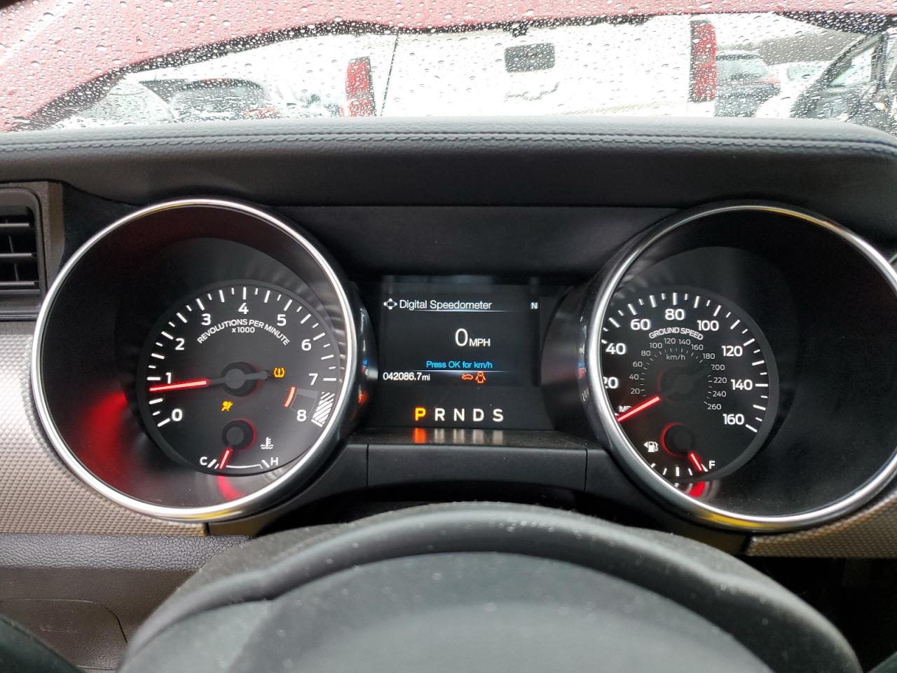 2020 Ford Mustang VIN 1FA6P8CF3L5158284 Copart auction photo, front end / side damage thumbnail 9