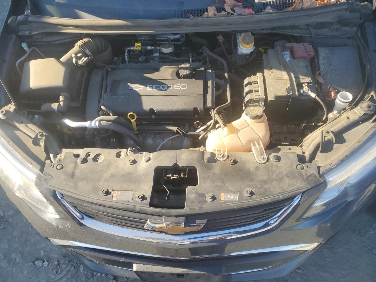 2017 Chevrolet Sonic VIN 1G1JD5SG2H4172527 Copart auction photo, rear end damage thumbnail 11