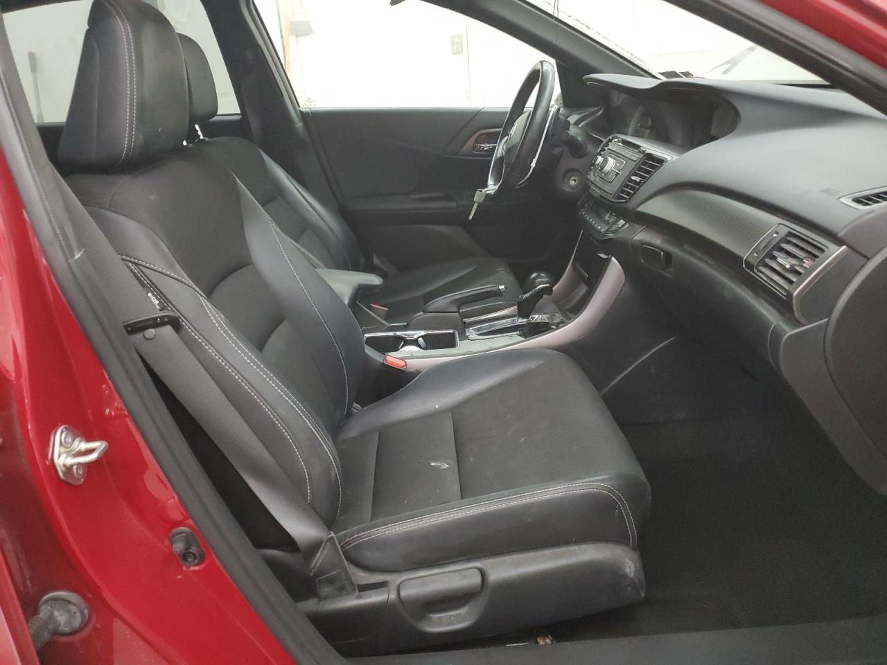 2017 Honda Accord VIN 1HGCR2F51HA241977 Copart auction photo, front end / side damage thumbnail 7