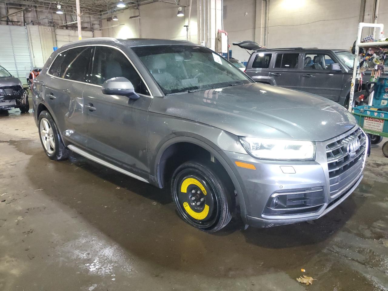 2018 Audi Q5 VIN WA1CNAFY9J2112961 Copart auction photo, all over damage thumbnail 4