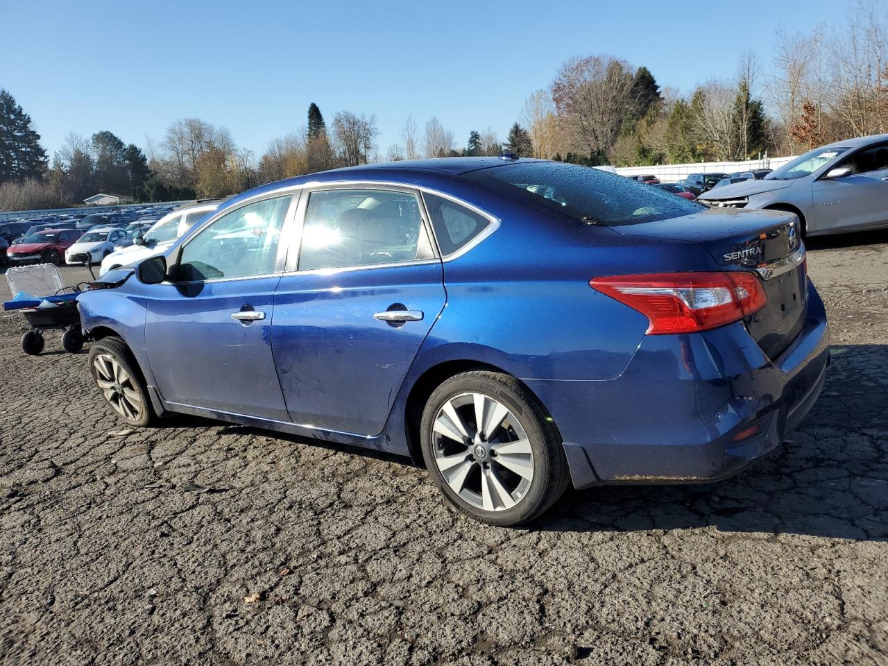 2019 Nissan Sentra VIN 3N1AB7AP2KY397483 Copart auction photo, front end / undercarriage damage thumbnail 2