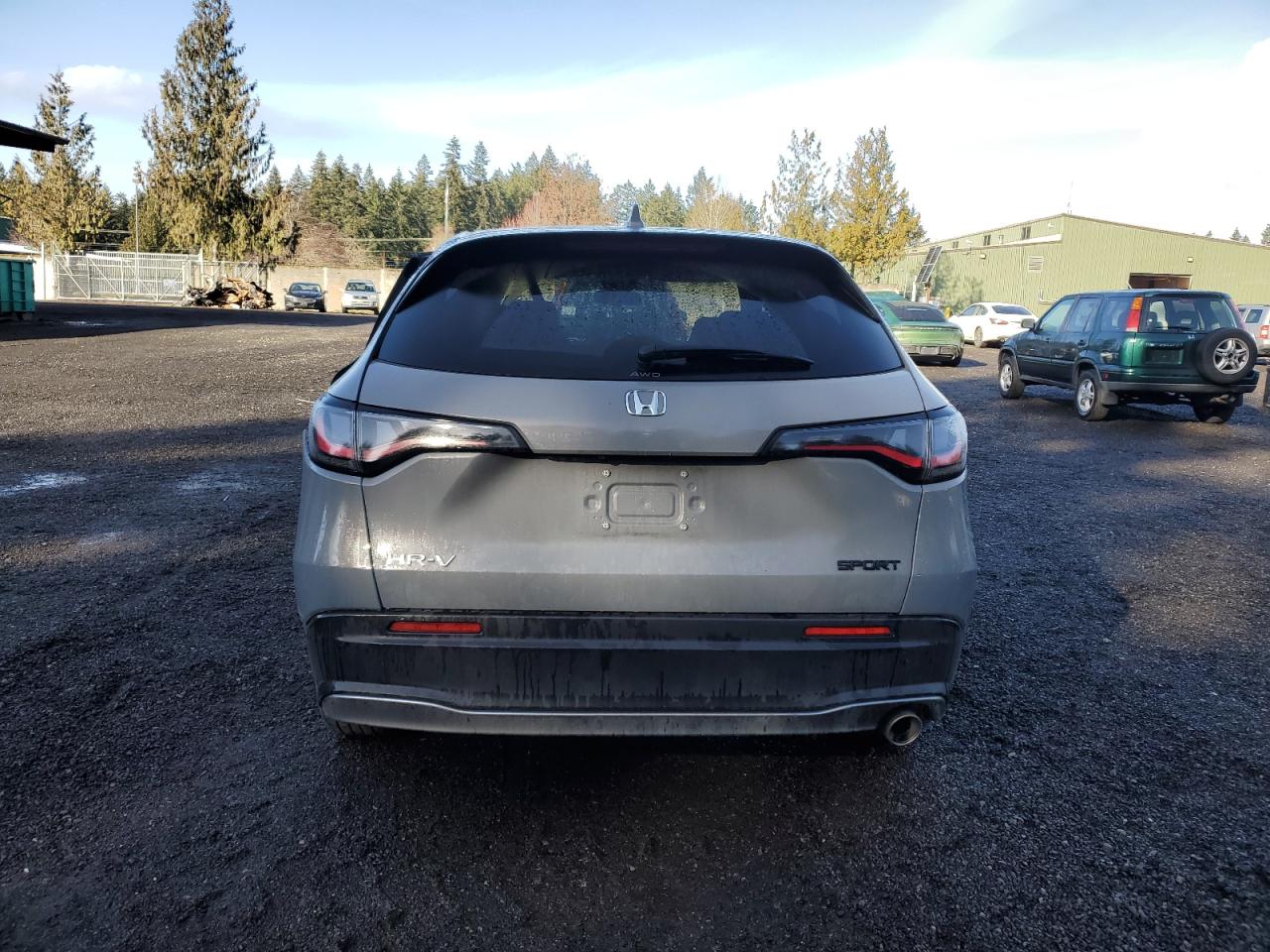 2024 Honda HR-V VIN 3CZRZ2H50RM730469 Copart auction photo, side / rear end damage thumbnail 6