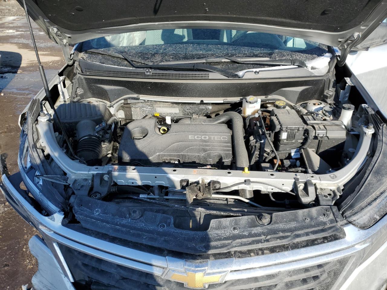 2022 Chevrolet Equinox VIN 3GNAXHEV2NS175909 Copart auction photo, front end damage thumbnail 13