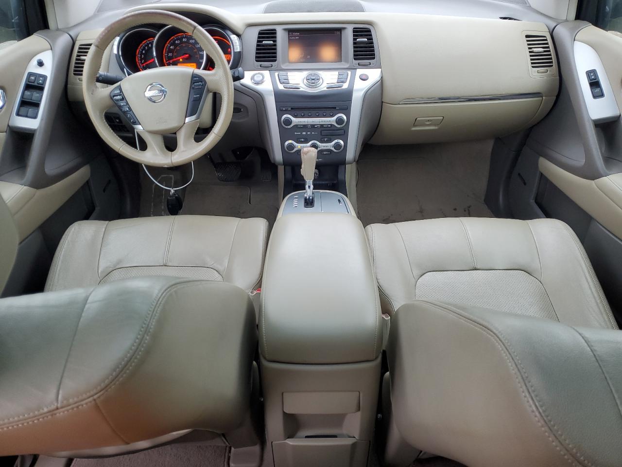 2010 Nissan Murano VIN JN8AZ1MW7AW132044 Copart auction photo, mechanical damage thumbnail 8