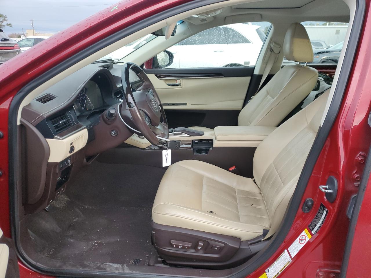 2016 Lexus ES VIN 58ABK1GG2GU030457 Copart auction photo, front end / rear end damage thumbnail 7