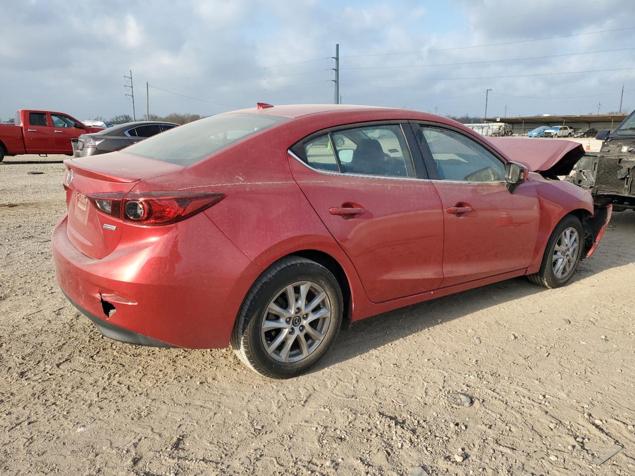 2015 Mazda 3 VIN 3MZBM1V77FM183926 Copart auction photo, front end / minor dent/scratches damage thumbnail 3