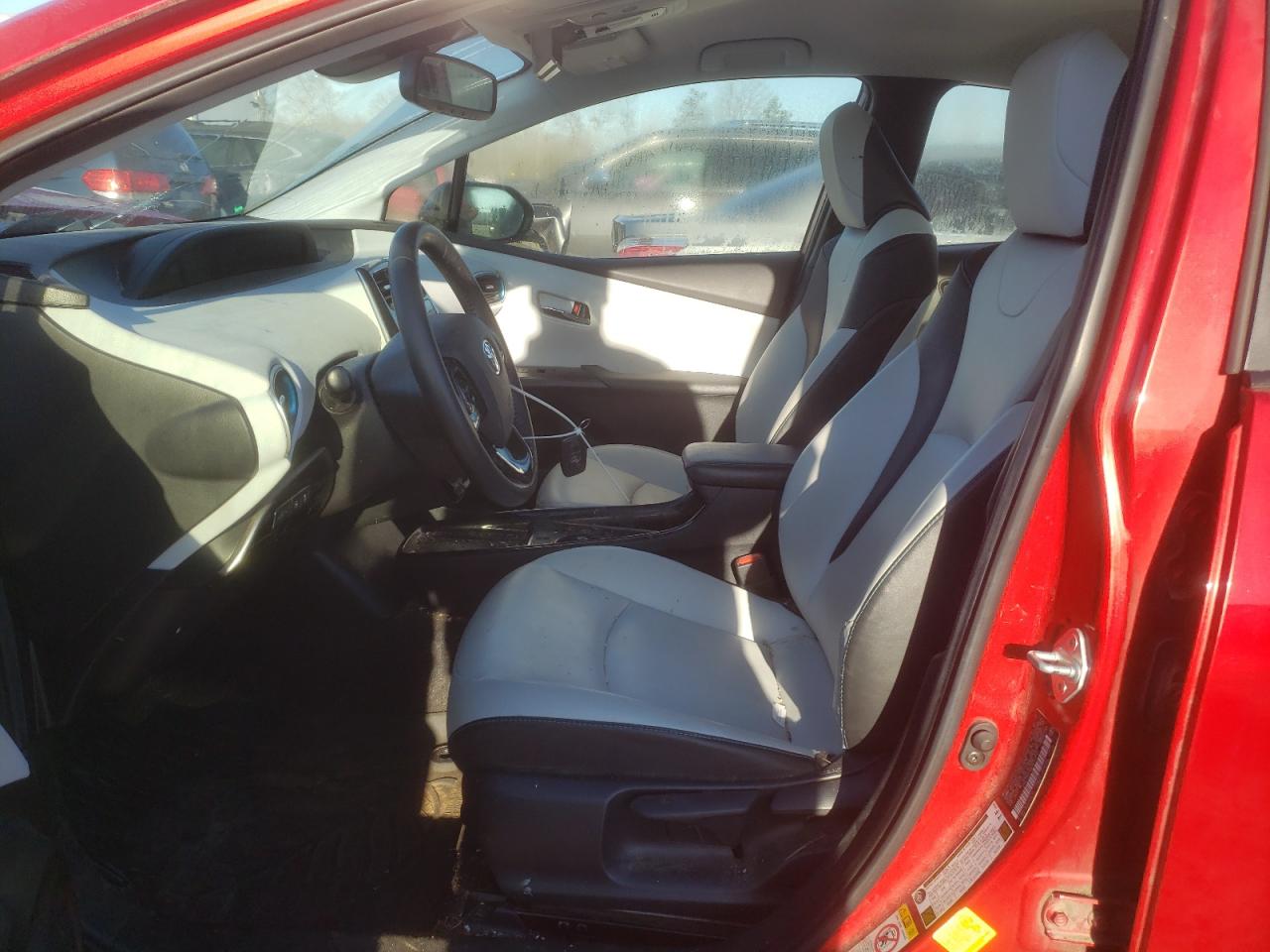 2019 Toyota Prius VIN JTDL9RFUXK3010943 Copart auction photo, front end / side damage thumbnail 7
